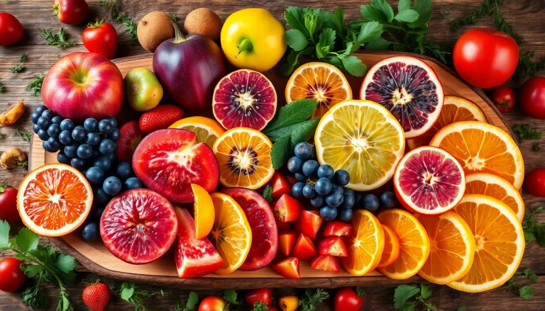 Un panier rempli de fruits exotiques et anciens aux couleurs vives, prêts à être dégustés.