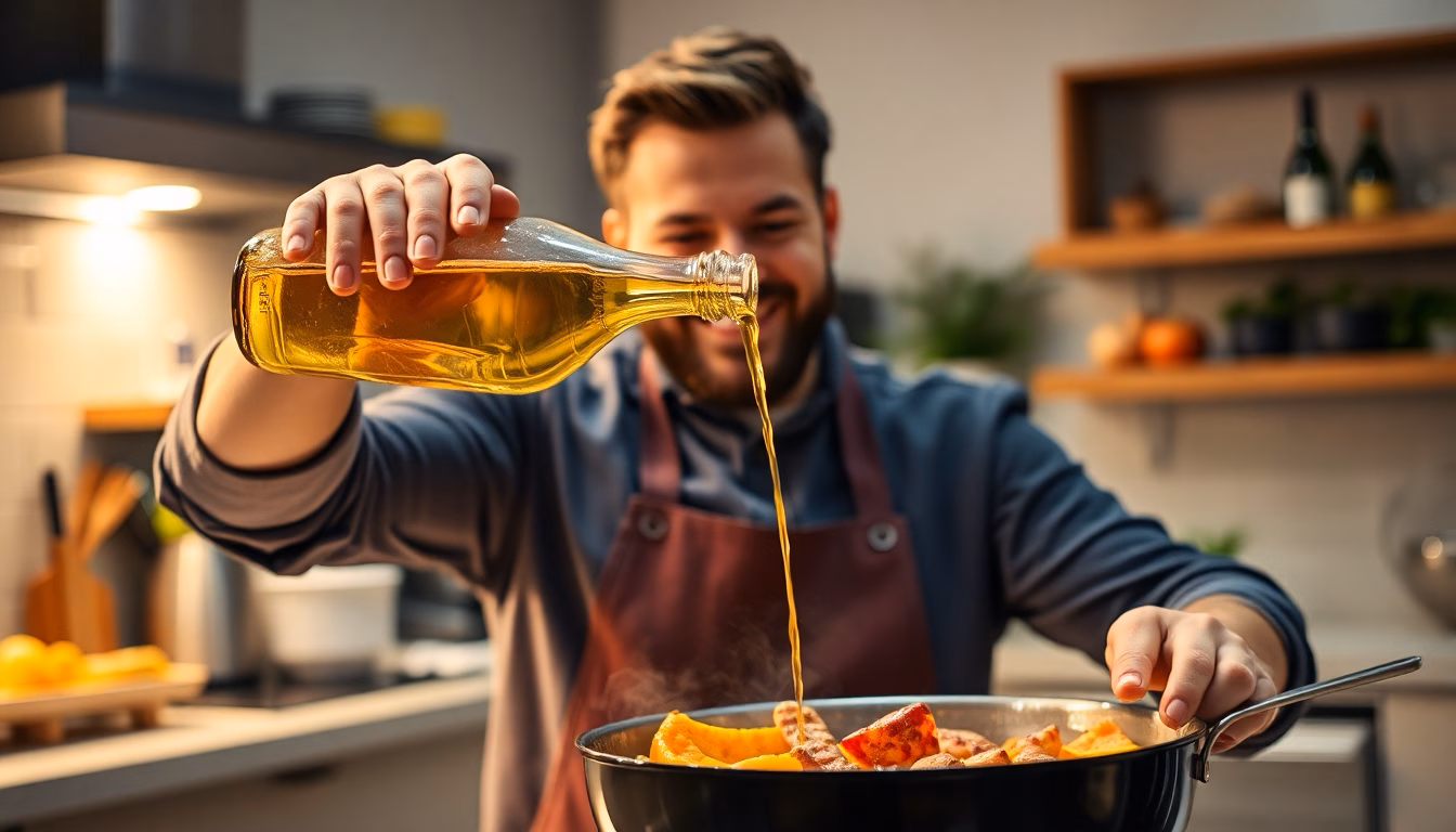 Bouteilles d'huiles végétales variées avec une étiquette de prix réduit