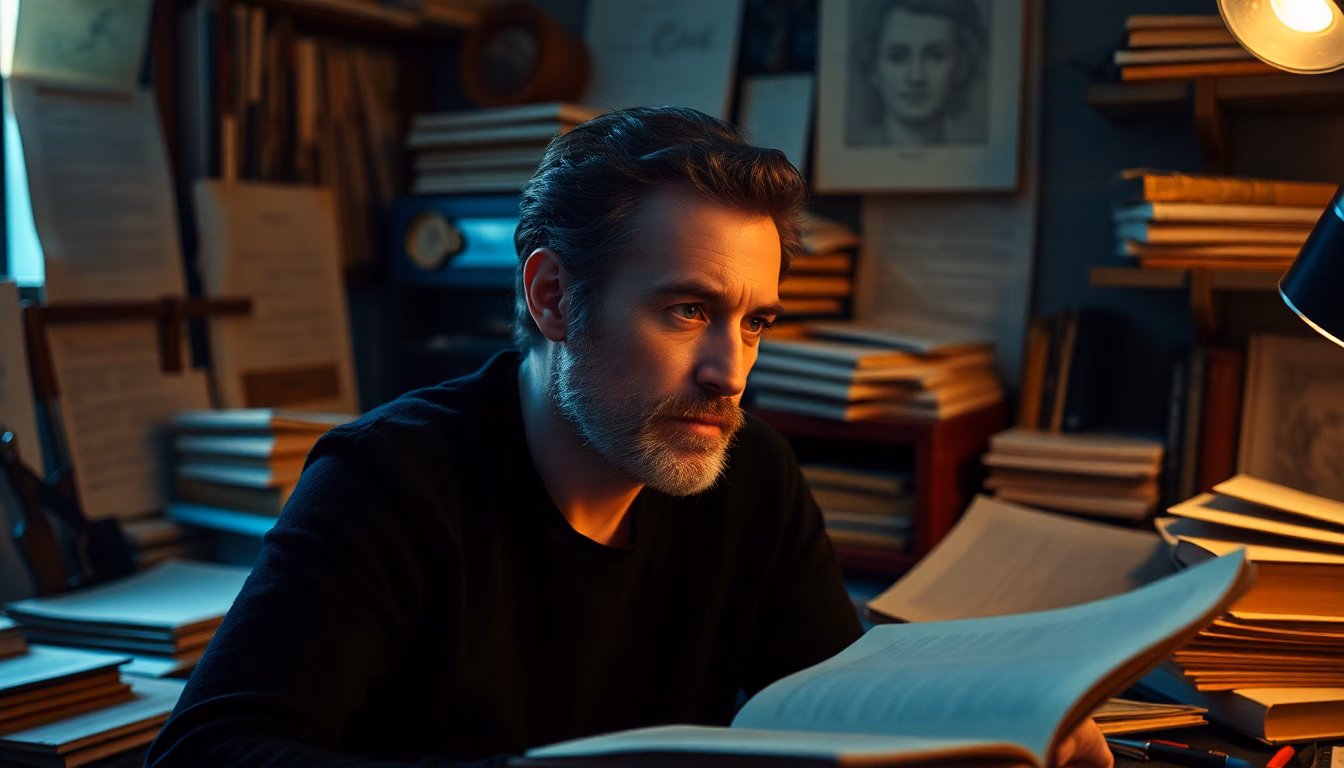 Portrait de Xavier Durringer, metteur en scène.