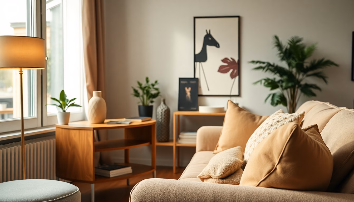 Intérieur d'une maison moderne à Alençon.