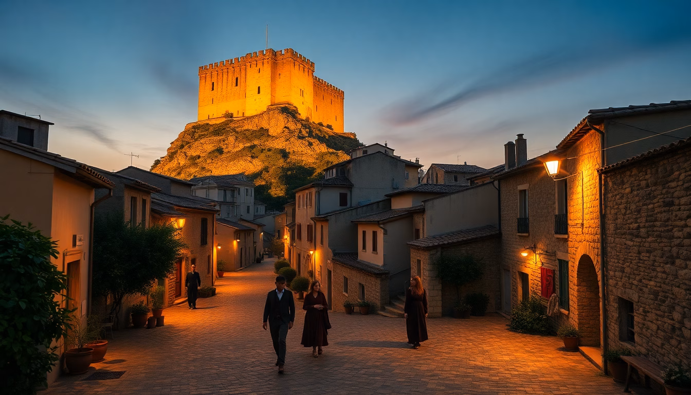 Château de Mussomeli en Sicile