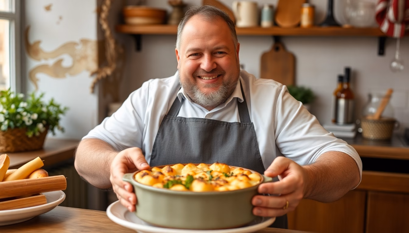 Gratin dauphinois doré et crémeux