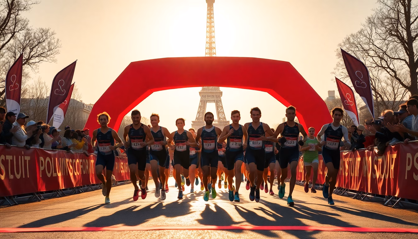 départ course 20km de Paris