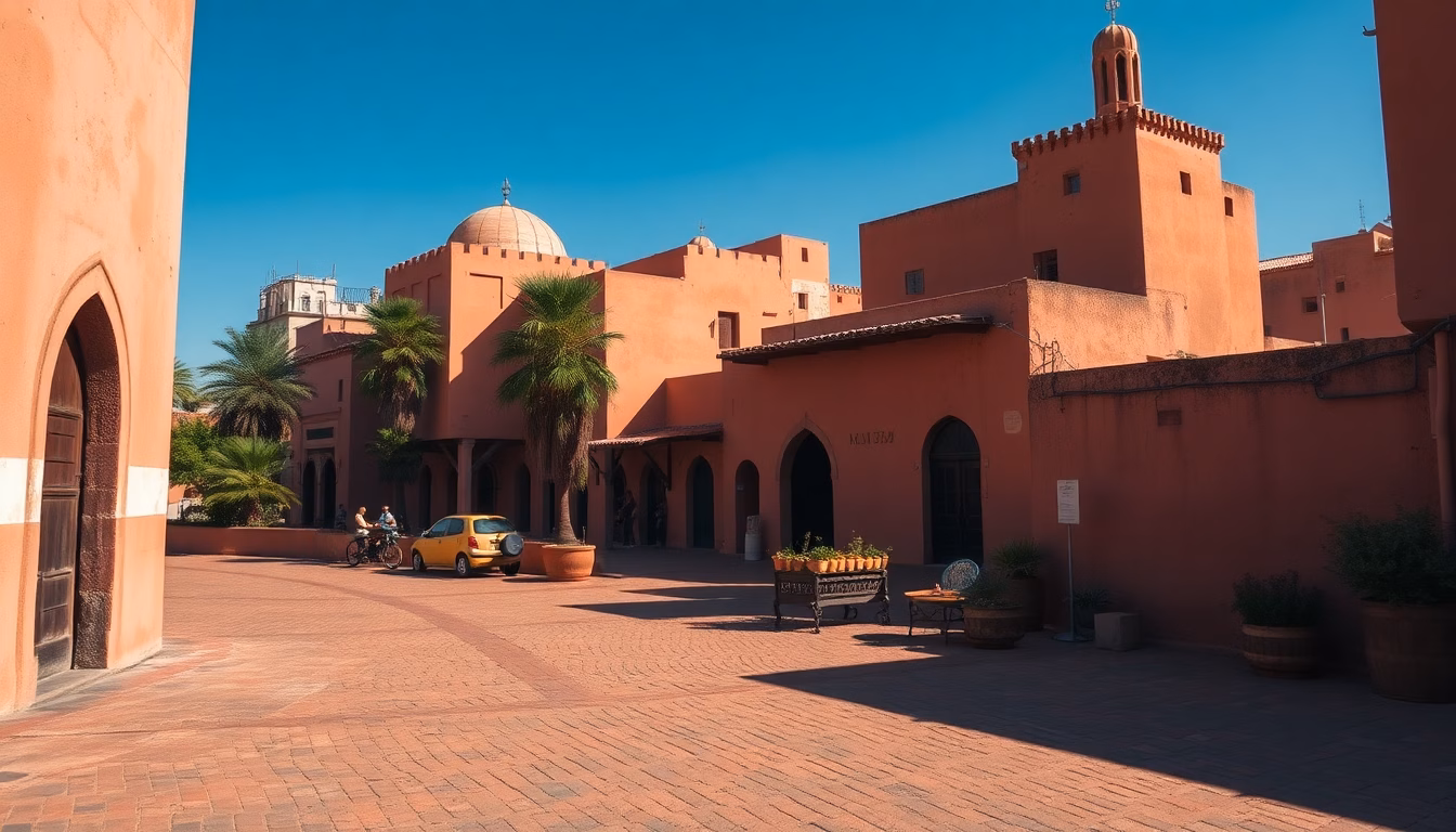 Tapis volant au-dessus de la place Jemaa el-Fna