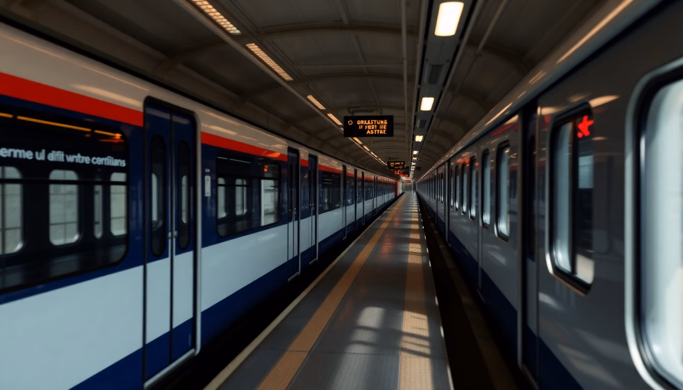 Main tenant un billet de train avec icône de gain de temps