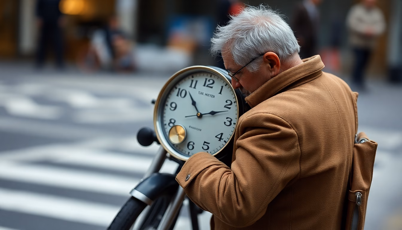 Alain Chamfort souriant avec notes de musique