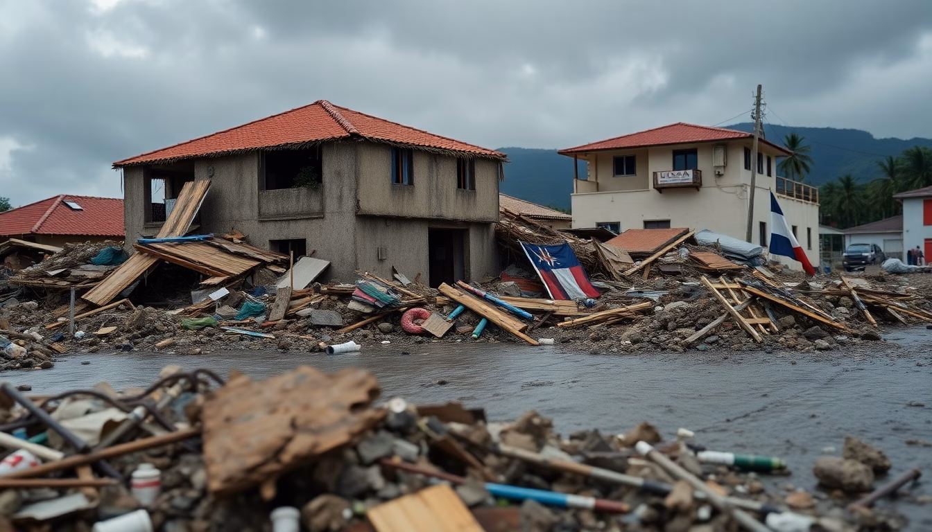 Images choquantes d'un séisme aux Antilles