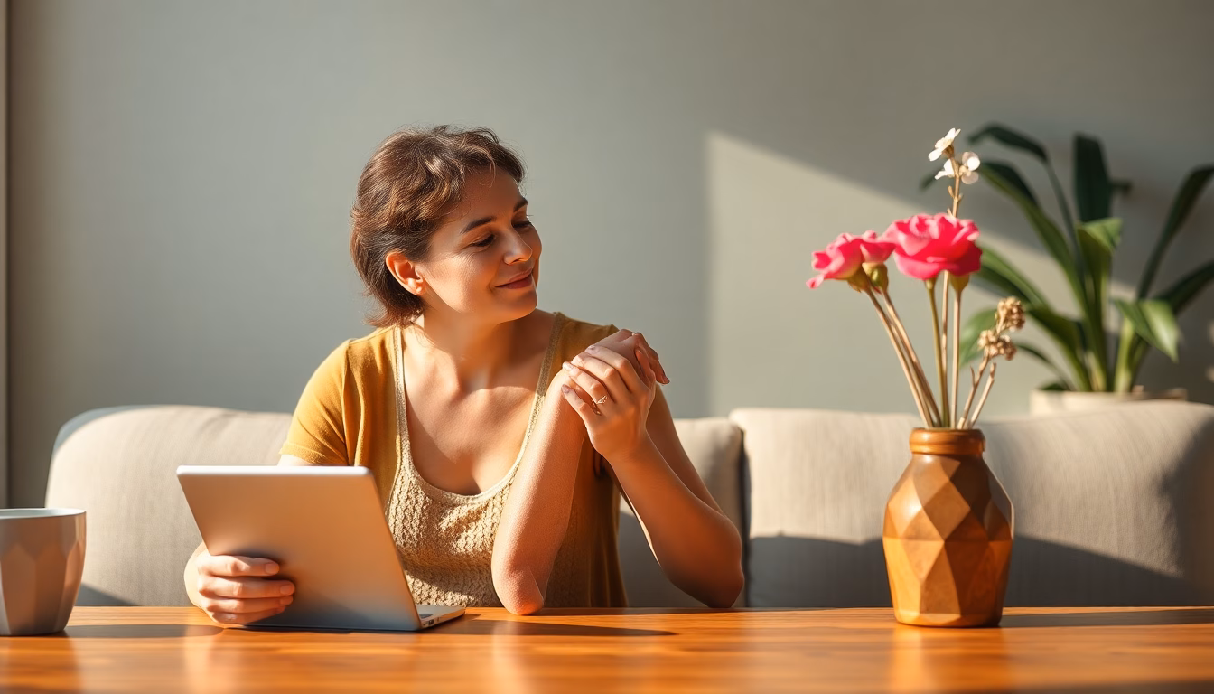 personne méditant dans la nature