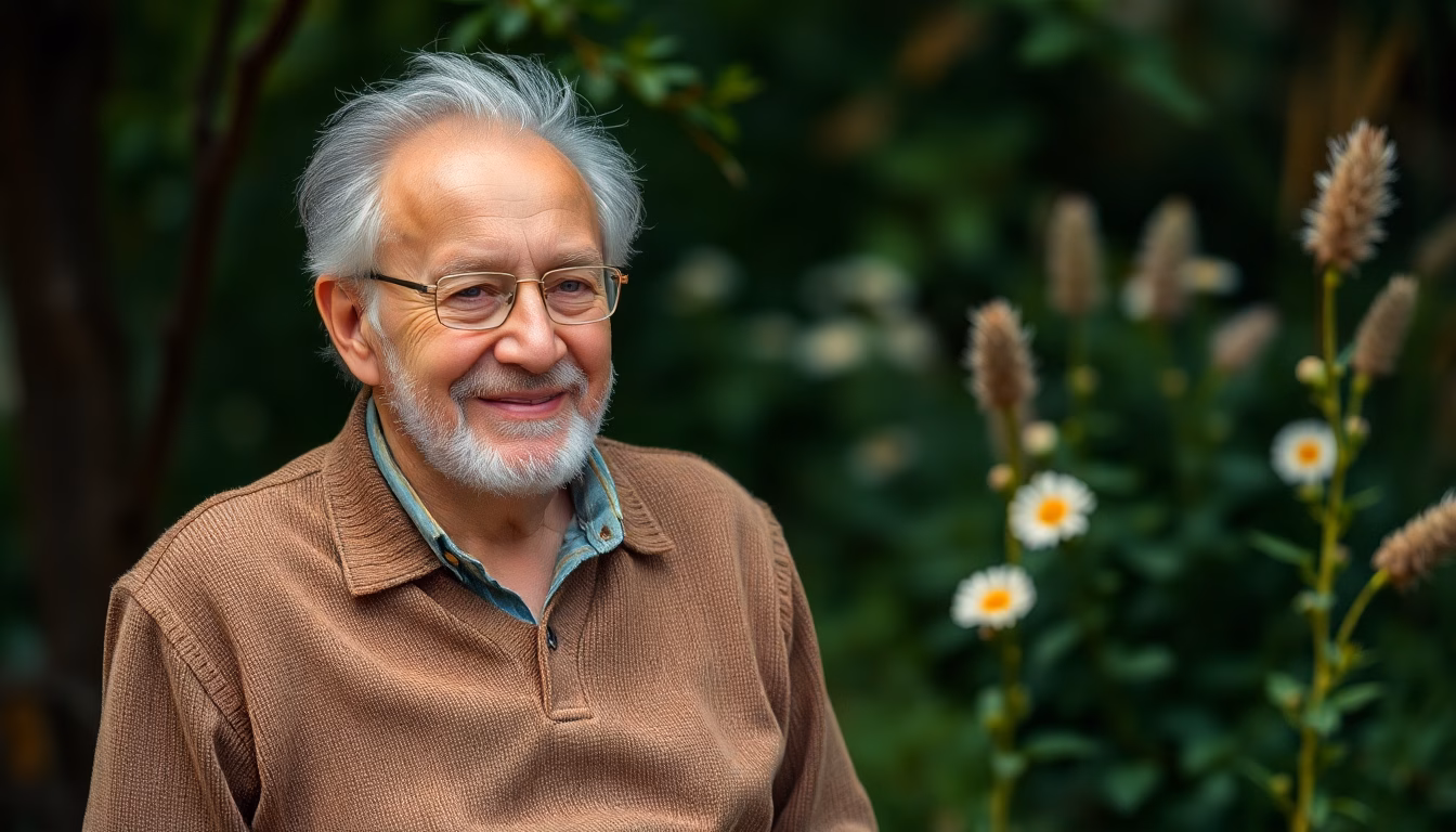 Louis Schweitzer âgé souriant