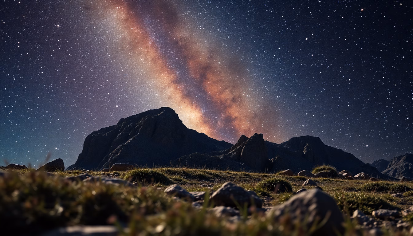 ciel nocturne étoiles filantes Léonides