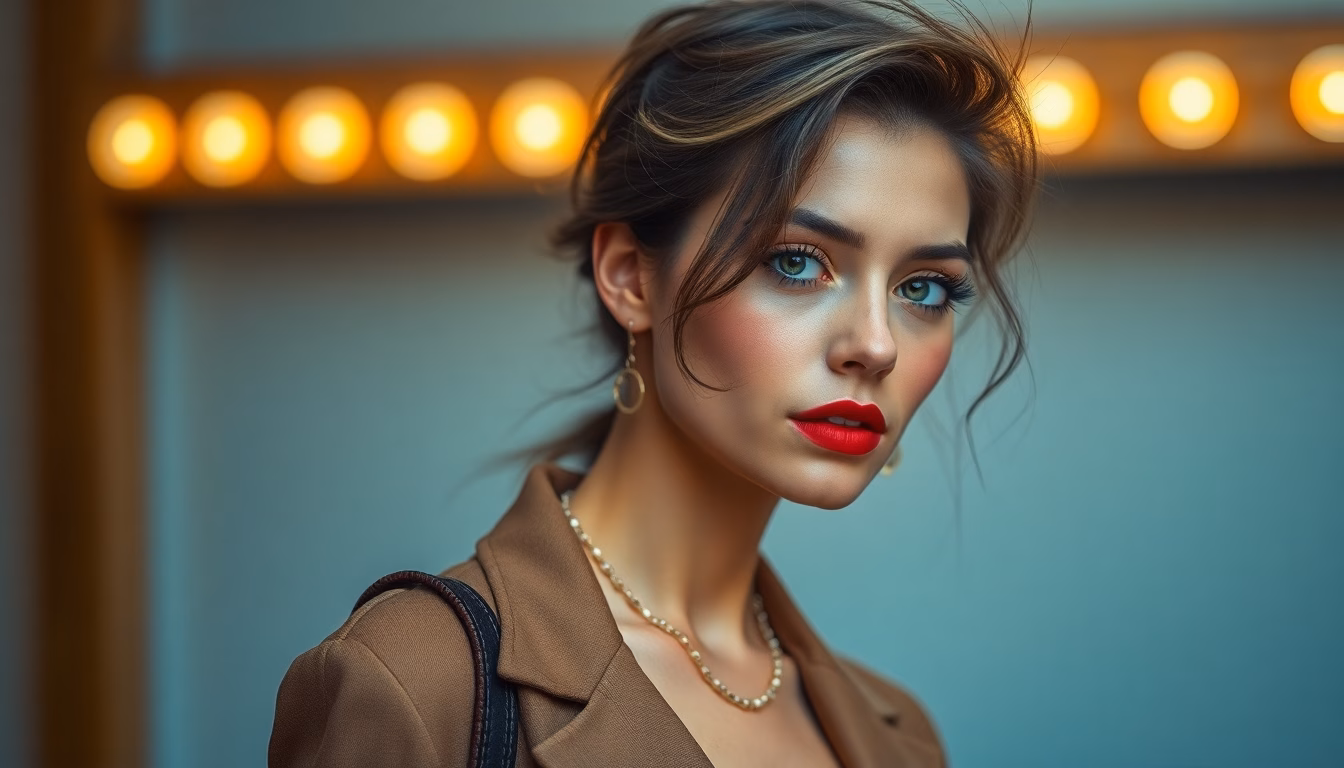 Clara Luciani dans une tenue de soirée scintillante